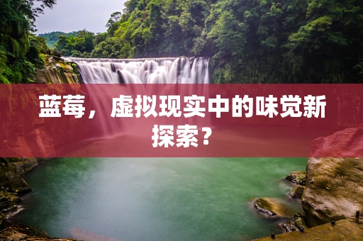 蓝莓，虚拟现实中的味觉新探索？
