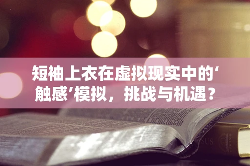短袖上衣在虚拟现实中的‘触感’模拟，挑战与机遇？