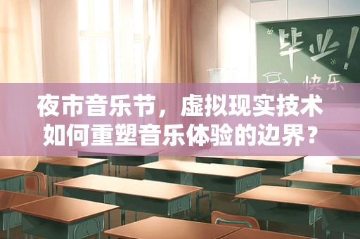 夜市音乐节，虚拟现实技术如何重塑音乐体验的边界？