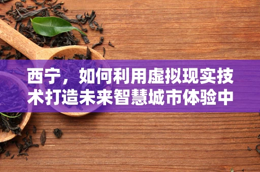 西宁，如何利用虚拟现实技术打造未来智慧城市体验中心？