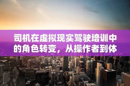 司机在虚拟现实驾驶培训中的角色转变，从操作者到体验者