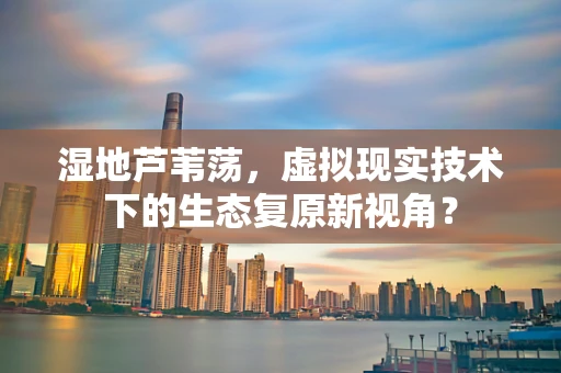 湿地芦苇荡，虚拟现实技术下的生态复原新视角？