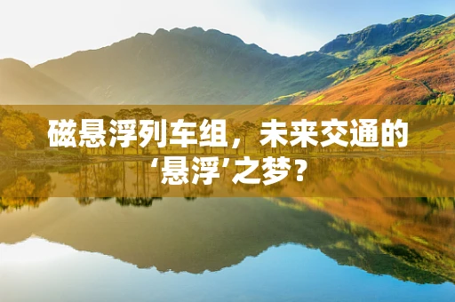 磁悬浮列车组，未来交通的‘悬浮’之梦？