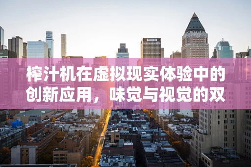 榨汁机在虚拟现实体验中的创新应用，味觉与视觉的双重盛宴？