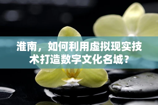 淮南，如何利用虚拟现实技术打造数字文化名城？