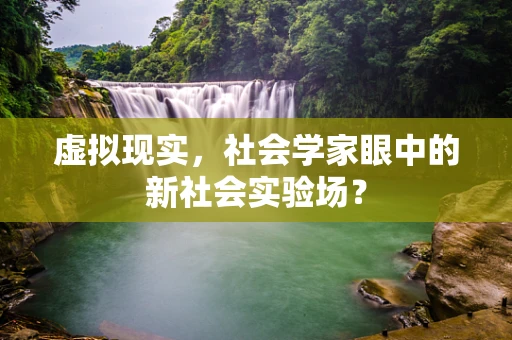 虚拟现实，社会学家眼中的新社会实验场？