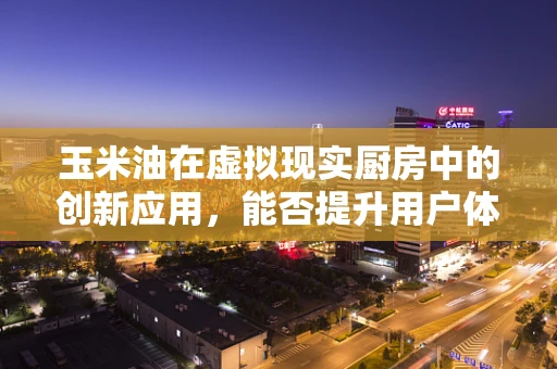 玉米油在虚拟现实厨房中的创新应用，能否提升用户体验？