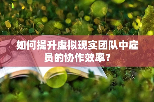 如何提升虚拟现实团队中雇员的协作效率？