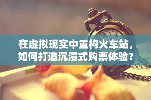 在虚拟现实中重构火车站，如何打造沉浸式购票体验？