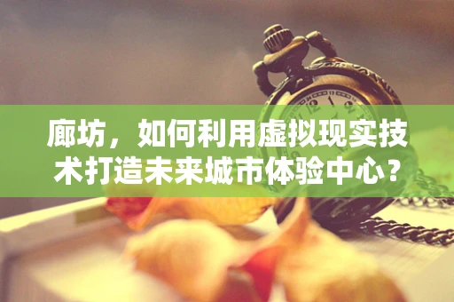 廊坊，如何利用虚拟现实技术打造未来城市体验中心？