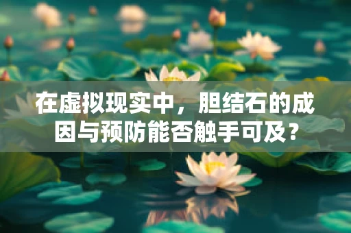 在虚拟现实中，胆结石的成因与预防能否触手可及？