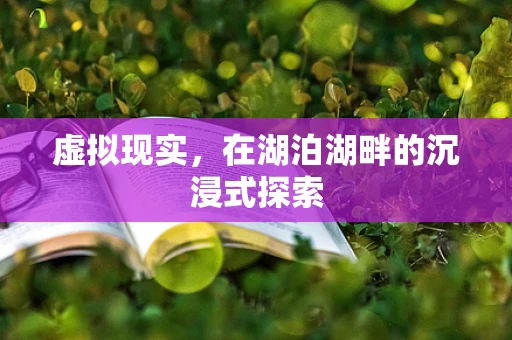 虚拟现实，在湖泊湖畔的沉浸式探索