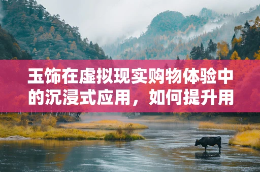 玉饰在虚拟现实购物体验中的沉浸式应用，如何提升用户体验？