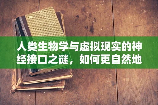 人类生物学与虚拟现实的神经接口之谜，如何更自然地融入虚拟世界？