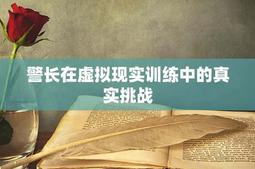 警长在虚拟现实训练中的真实挑战