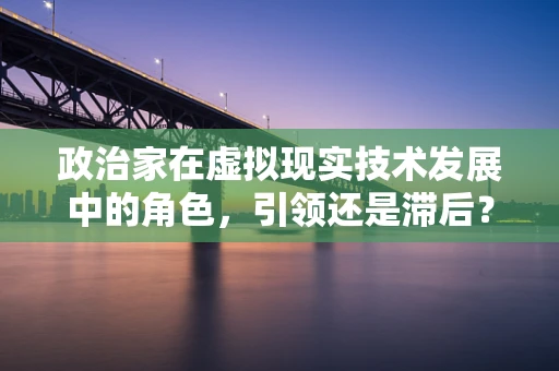 政治家在虚拟现实技术发展中的角色，引领还是滞后？