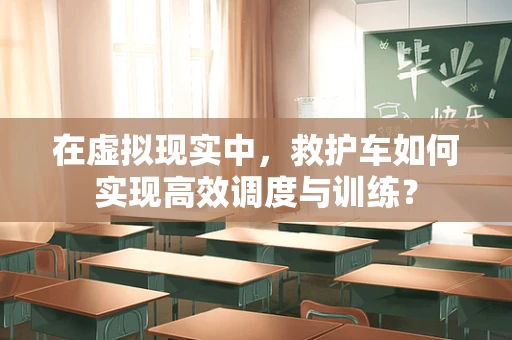 在虚拟现实中，救护车如何实现高效调度与训练？