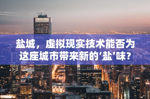 盐城，虚拟现实技术能否为这座城市带来新的‘盐’味？