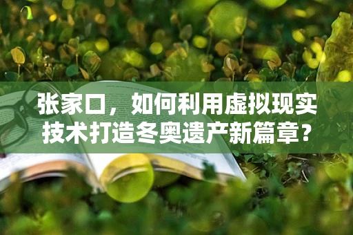张家口，如何利用虚拟现实技术打造冬奥遗产新篇章？