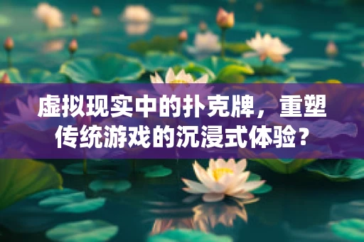 虚拟现实中的扑克牌，重塑传统游戏的沉浸式体验？