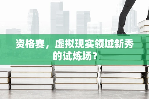 资格赛，虚拟现实领域新秀的试炼场？