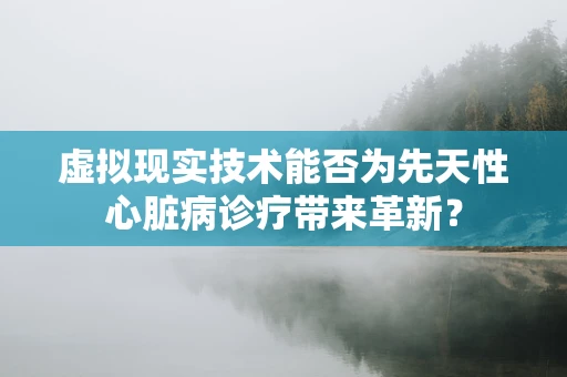 虚拟现实技术能否为先天性心脏病诊疗带来革新？
