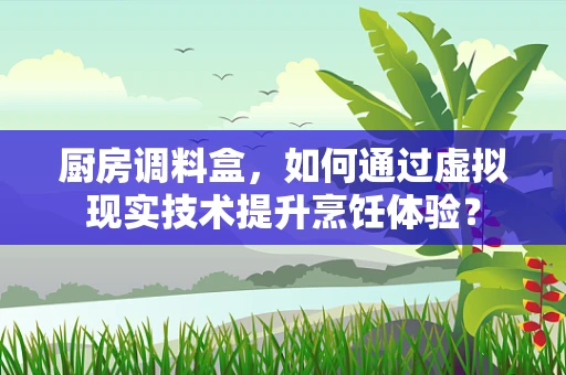 厨房调料盒，如何通过虚拟现实技术提升烹饪体验？