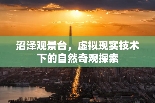 沼泽观景台，虚拟现实技术下的自然奇观探索