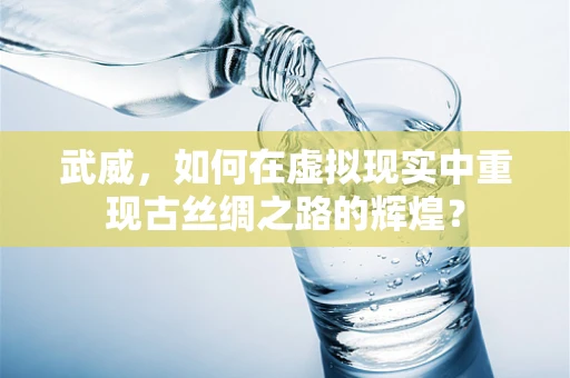 武威，如何在虚拟现实中重现古丝绸之路的辉煌？