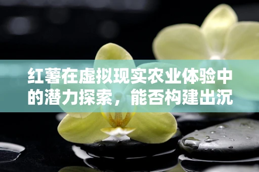 红薯在虚拟现实农业体验中的潜力探索，能否构建出沉浸式种植教学场景？
