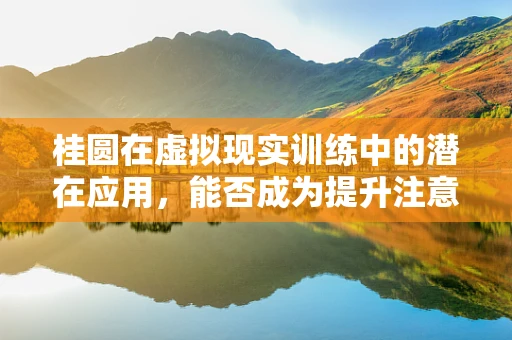 桂圆在虚拟现实训练中的潜在应用，能否成为提升注意力的新‘法宝’？