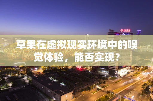 草果在虚拟现实环境中的嗅觉体验，能否实现？