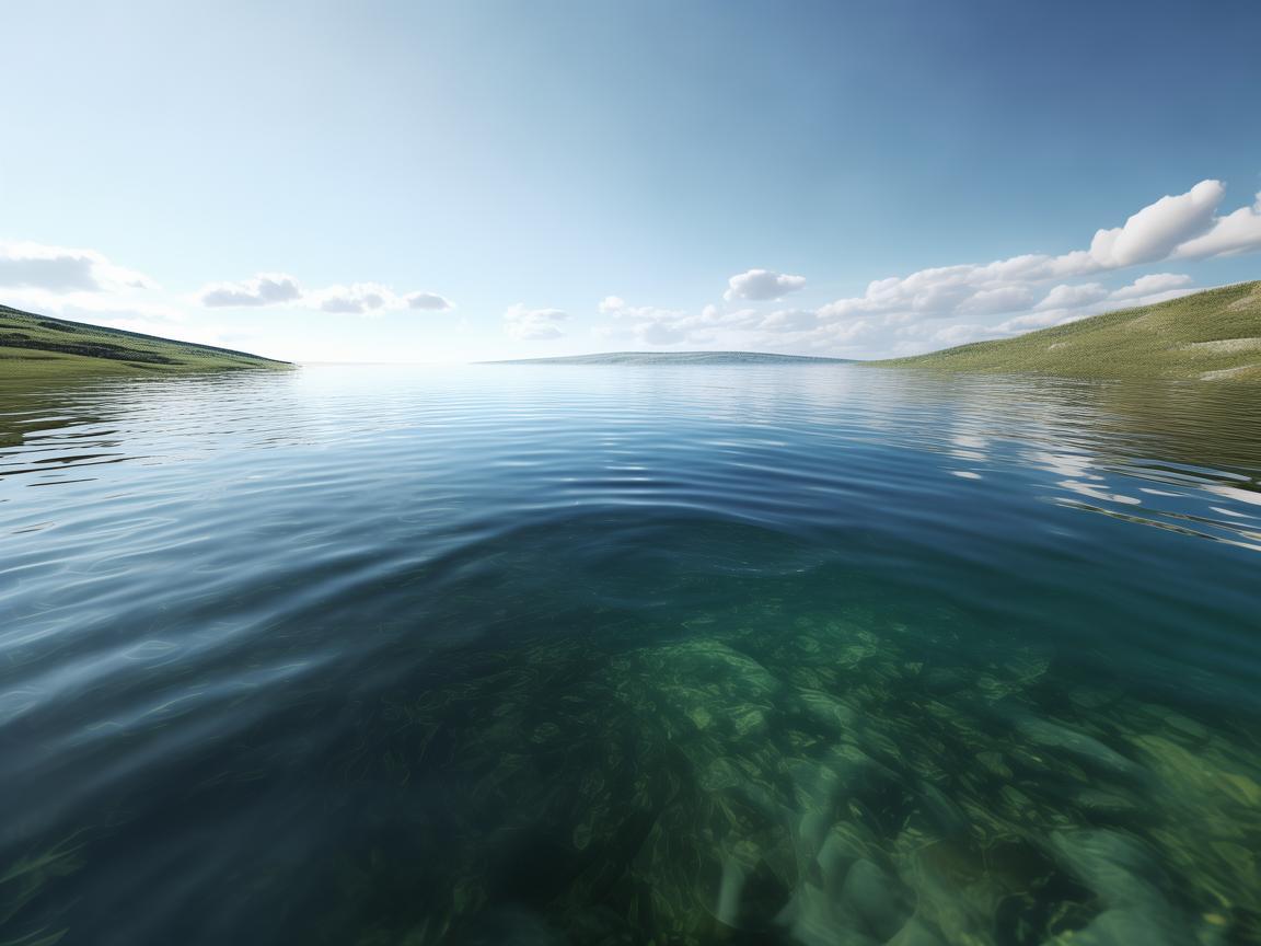 湖泊在虚拟现实中的‘水深’如何测量？