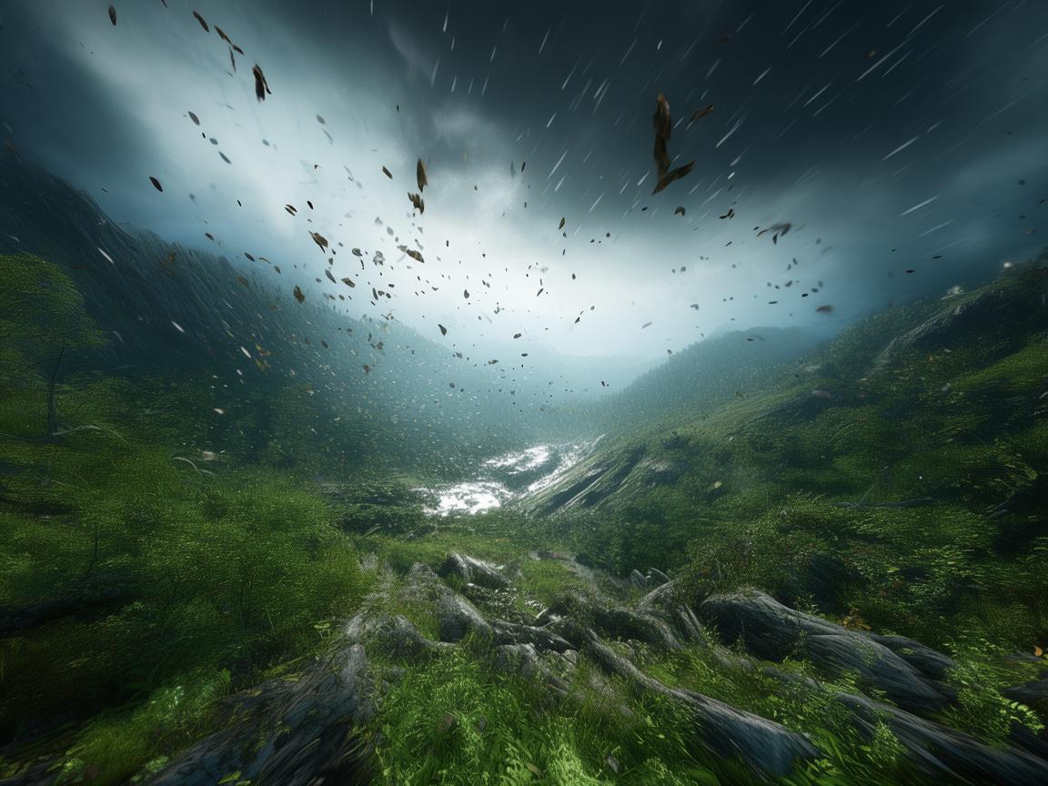 山竹，虚拟现实中的热带风暴体验，你准备好了吗？