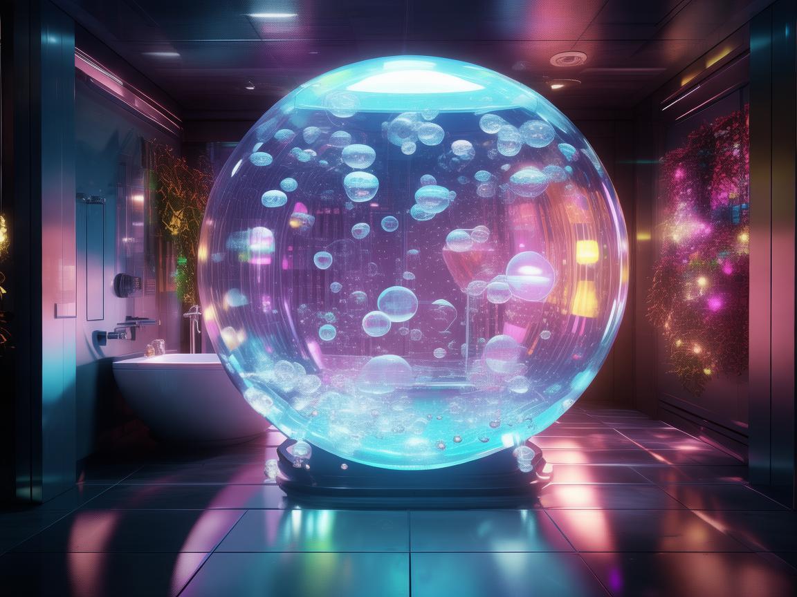 虚拟沐浴，未来浴室中的沉浸式体验