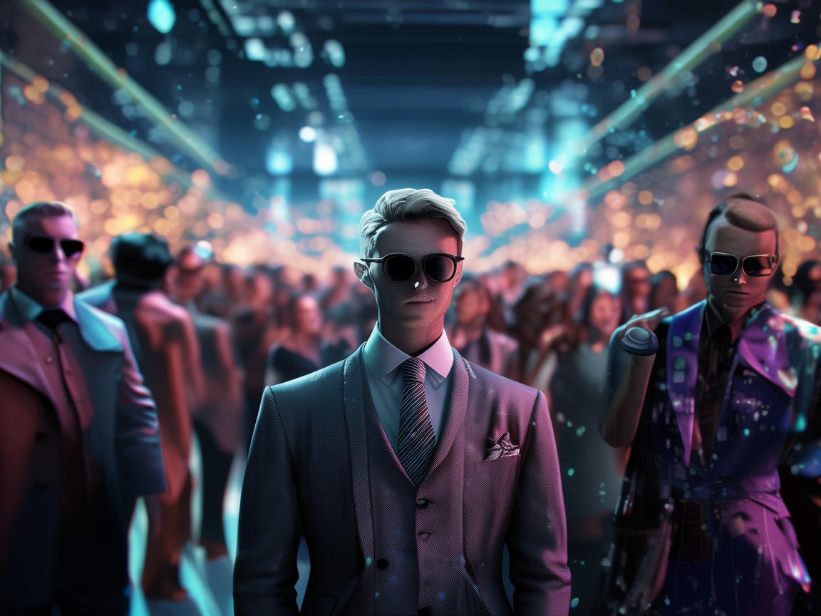 领带在虚拟现实社交中的‘隐形’角色